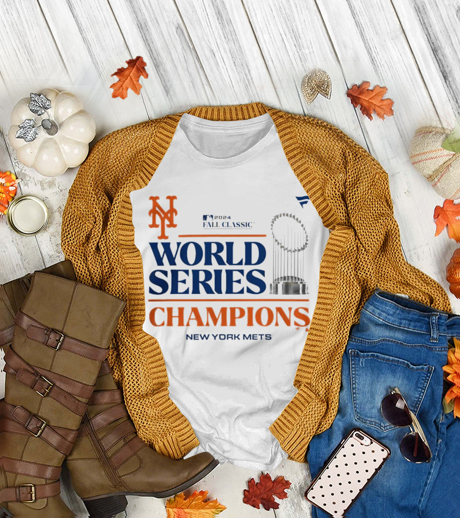 New York Mets 2024 Fall Classic World Series Champions T-Shirt