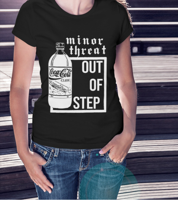 Minor Threat Coca-Cola Classic Out Of Step T-Shirt