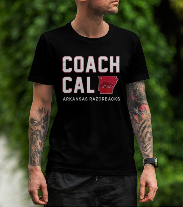 Coach Cal Arkansas Razorbacks Basketball T-Shirt