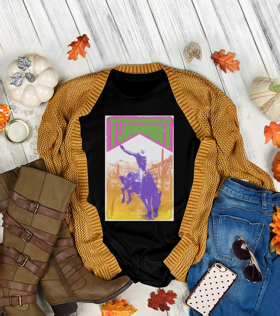 Yung Gravy The Gravy Train Tour The Fillmore Detroit In Detroit, MI Oct 12 2024 Event Cowboy Cactus Desert Rider T-Shirt
