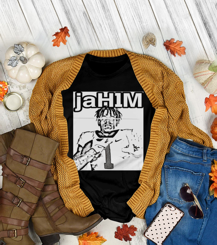 JaH1M Jahiem White West Virginia Mountaineers Football Player T-Shirt
