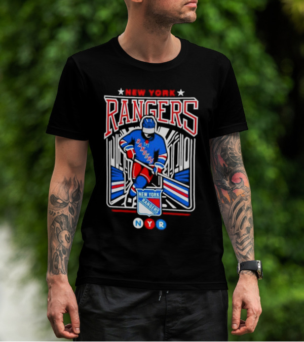 New York Rangers NYR Player Hockey T-Shirt