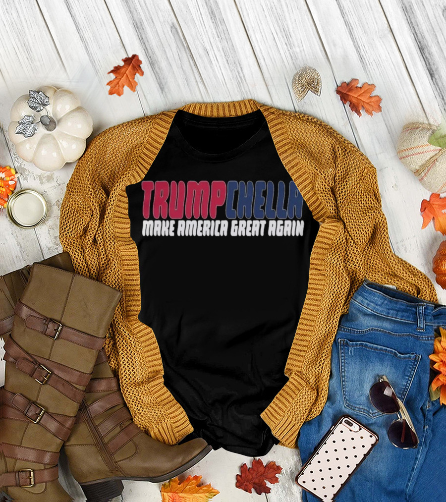Trump 2024 Trumpchella Make America Great Again Coachella Rally California USA Right Vote MAGA 47 T-Shirt