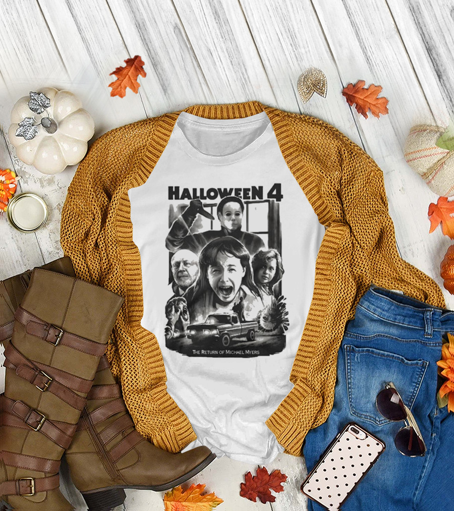 Halloween 4 The Return of Michael Myers Unholy Terror T-Shirt