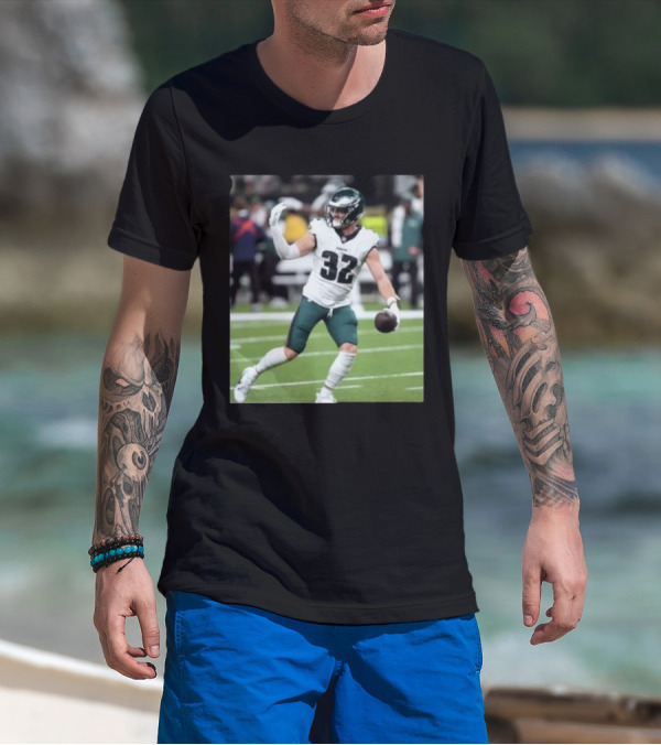 Nick Sirianni Wearing Reed Blankenship Philadelphia Eagles Football Jersey T-Shirt