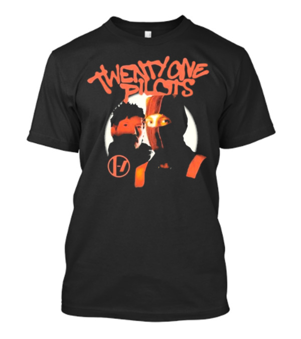 Twenty One Pilots Moonlight Shadow With Iconic Logo And Duo T-Shirt