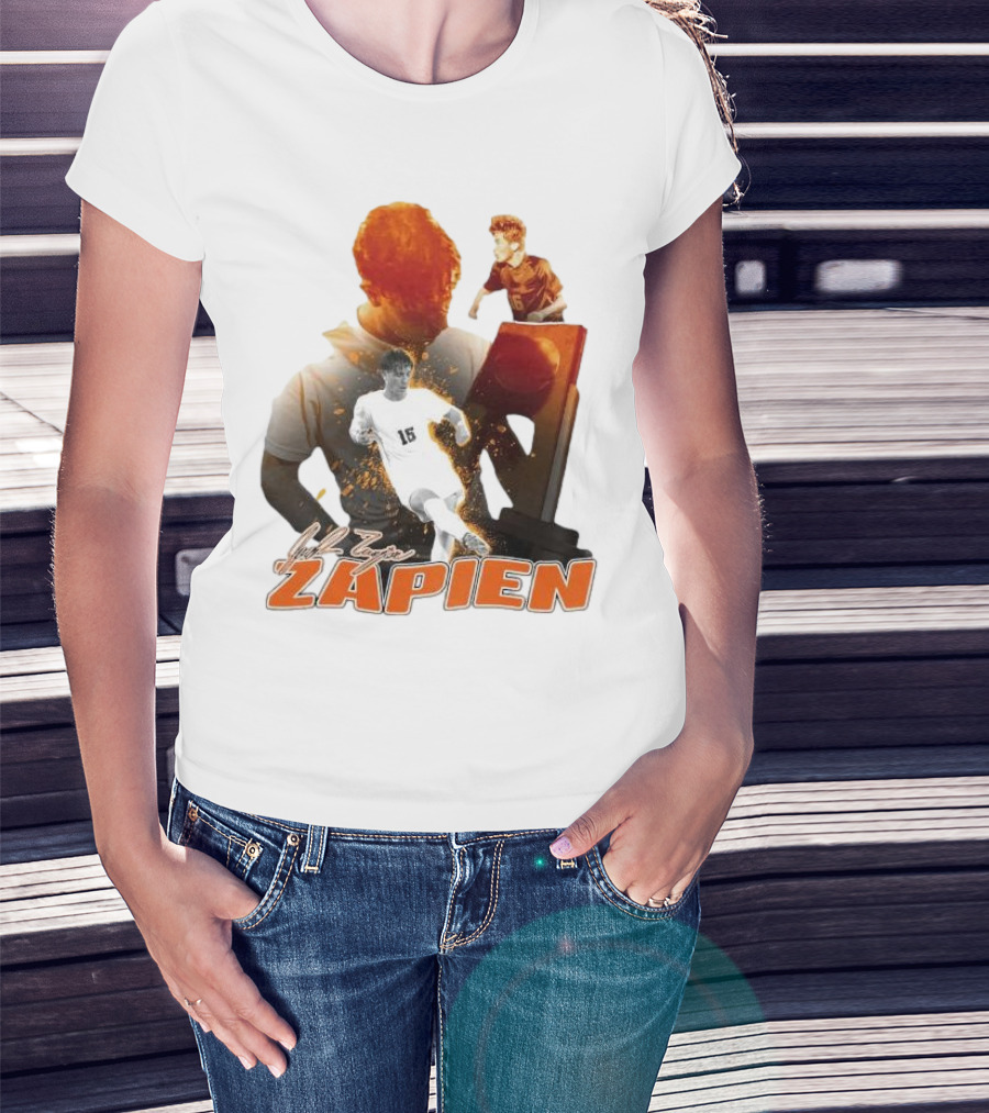 Jacob Zapien Soccer Star Player Signature And Trophy T-Shirt