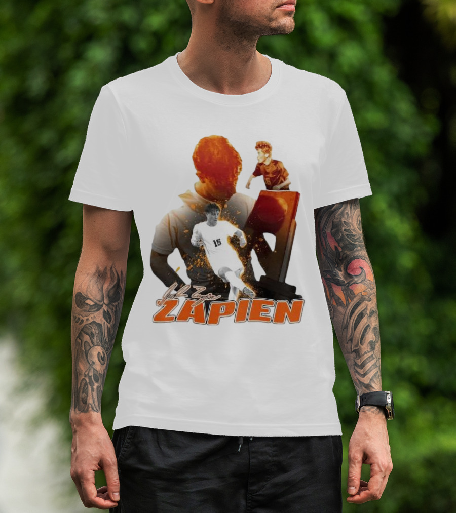 Jacob Zapien Soccer Star Player Signature And Trophy T-Shirt
