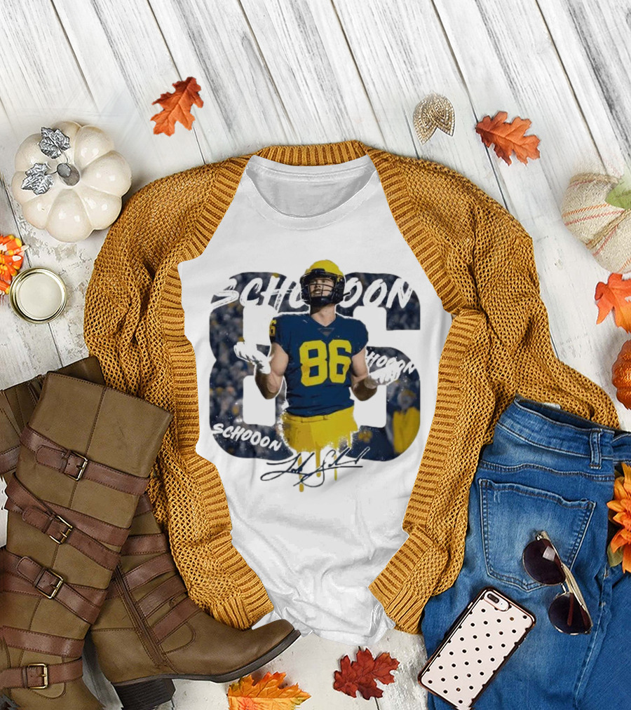 Schoonmaker Number 86 Signature Jersey T-Shirt