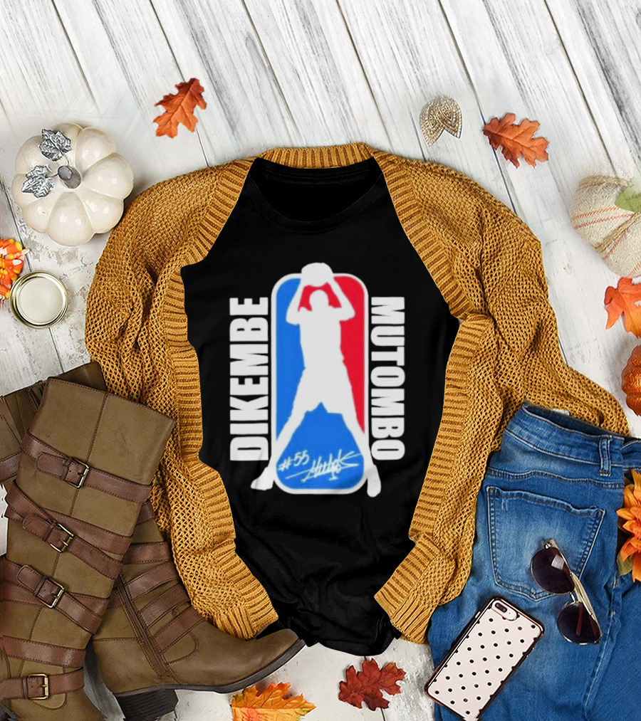 Dikembe Mutombo #55 Signature NBA T-Shirt