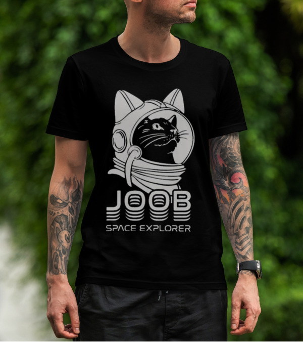 Evan And Katelyn Joob Cat Astronaut Space Explorer T-Shirt