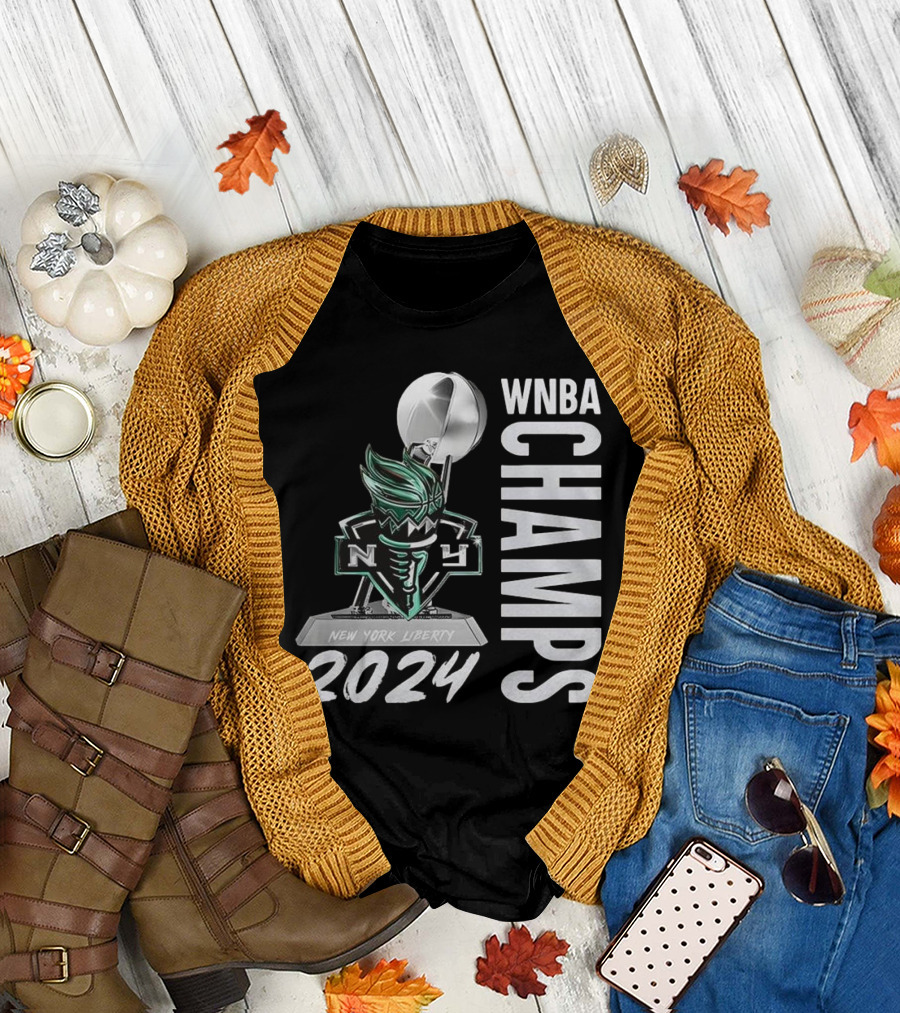 WNBA Champs 2024 New York Liberty NY T-Shirt