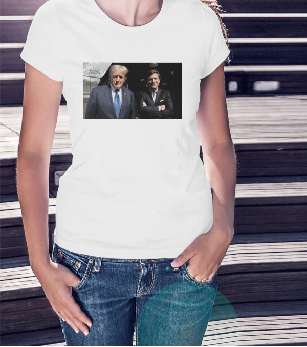 Tucker Carlson Trump Interview T-Shirt