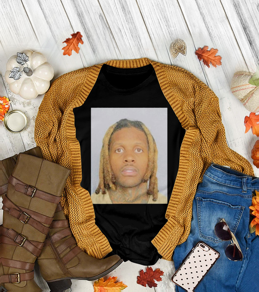 Lil Durk Mugshot Arrested Image T-Shirt