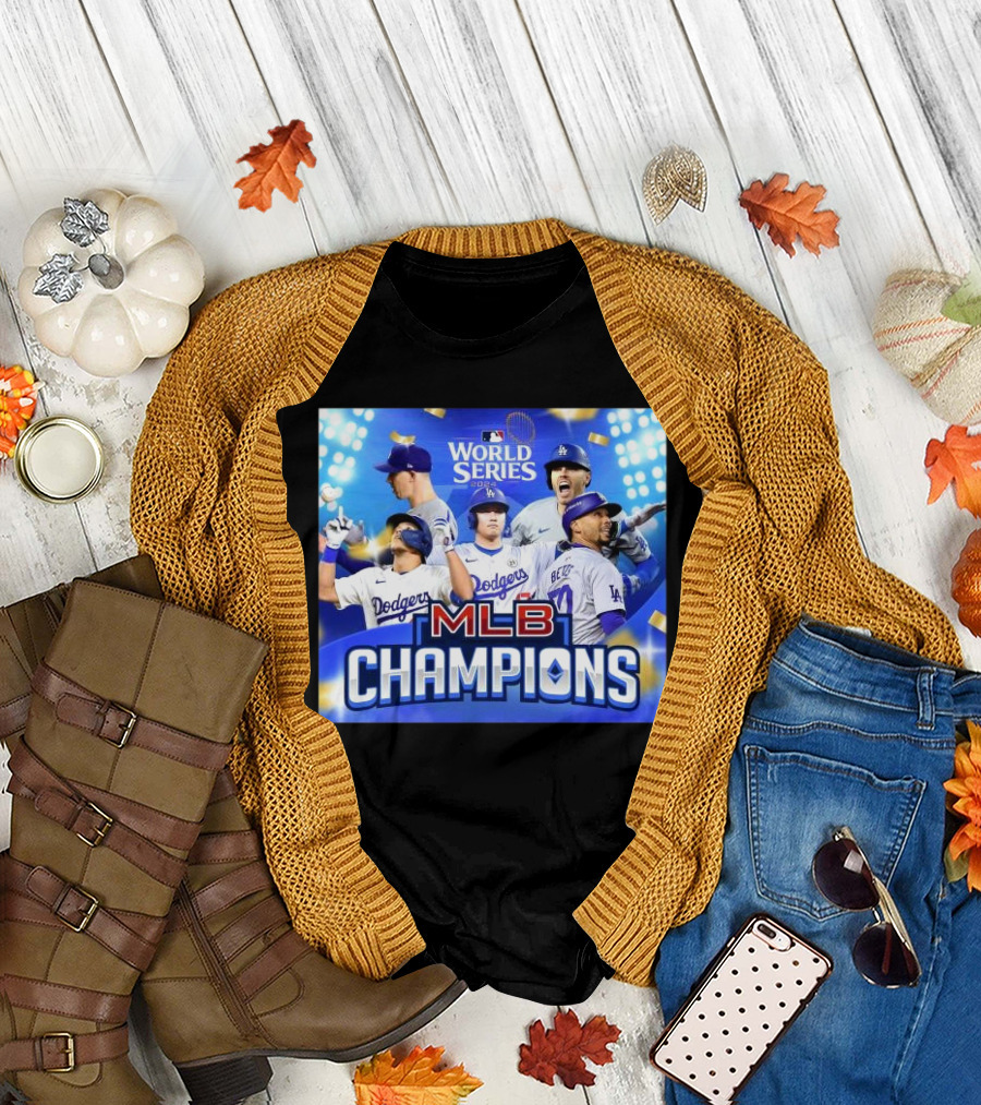 Los Angeles Dodgers 2024 World Series MLB Champions T-Shirt