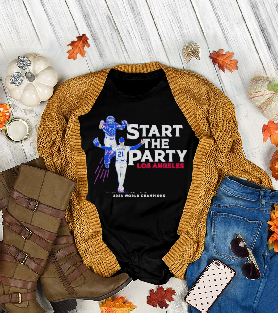 Start the Party Los Angeles 2024 World Champions T-Shirt