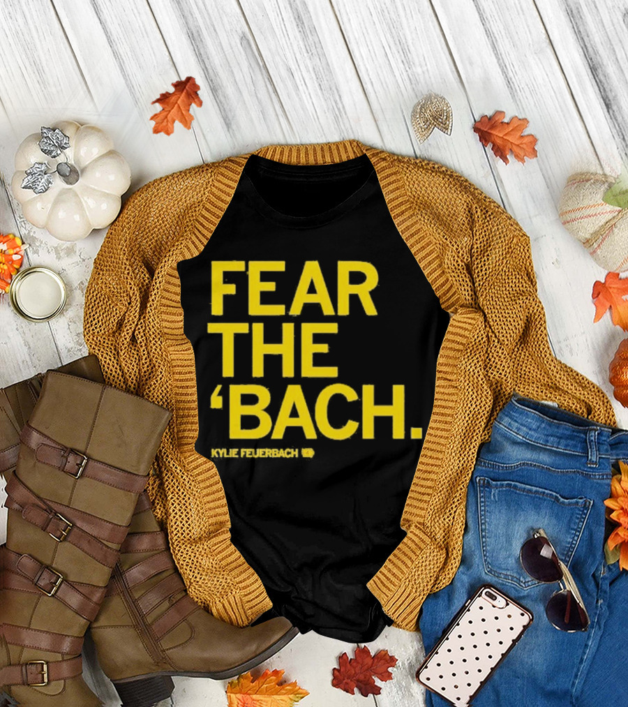Fear the 'Bach Kylie Feuerbach Iowa Hawkeyes T-Shirt
