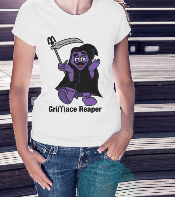 Grimace Reaper Grimace McDonald’s Crossover T-Shirt