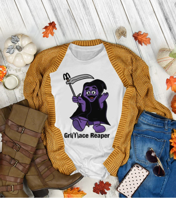 Grimace Reaper Grimace McDonald’s Crossover T-Shirt