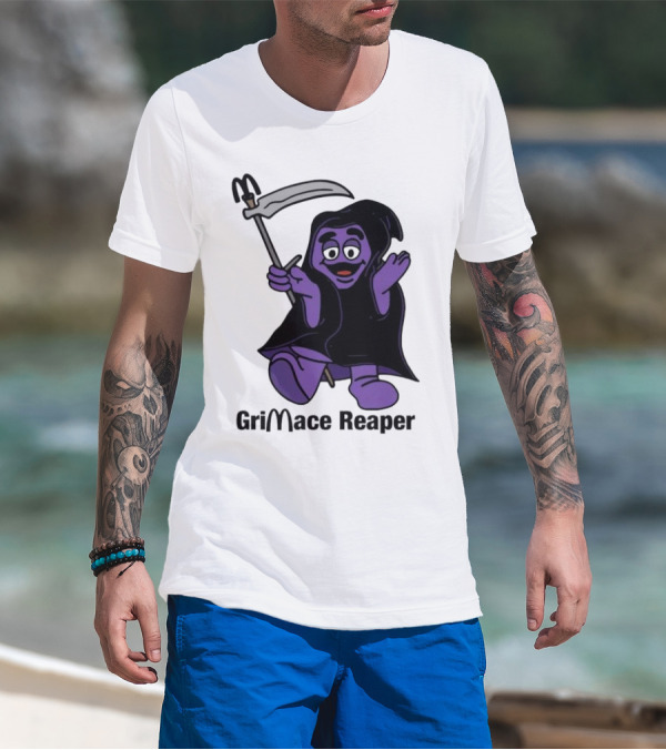 Grimace Reaper Grimace McDonald’s Crossover T-Shirt