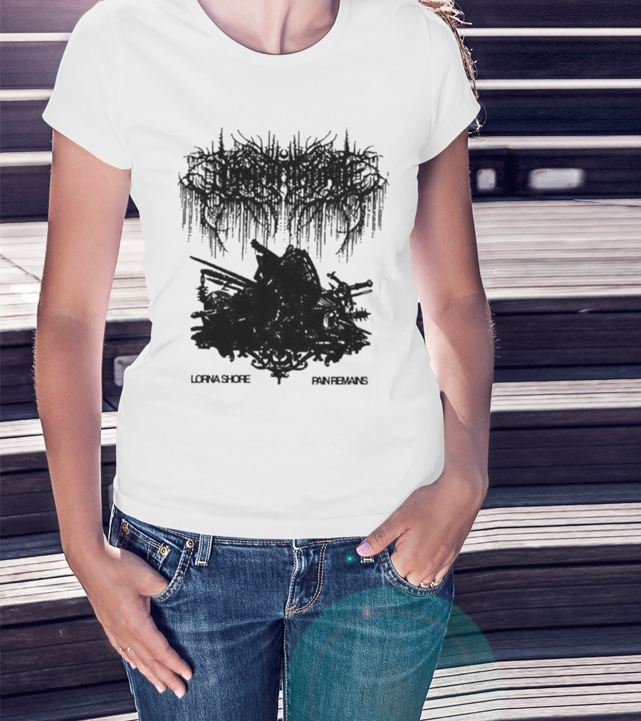 Lorna Shore Pan Remains Edens End T-Shirt