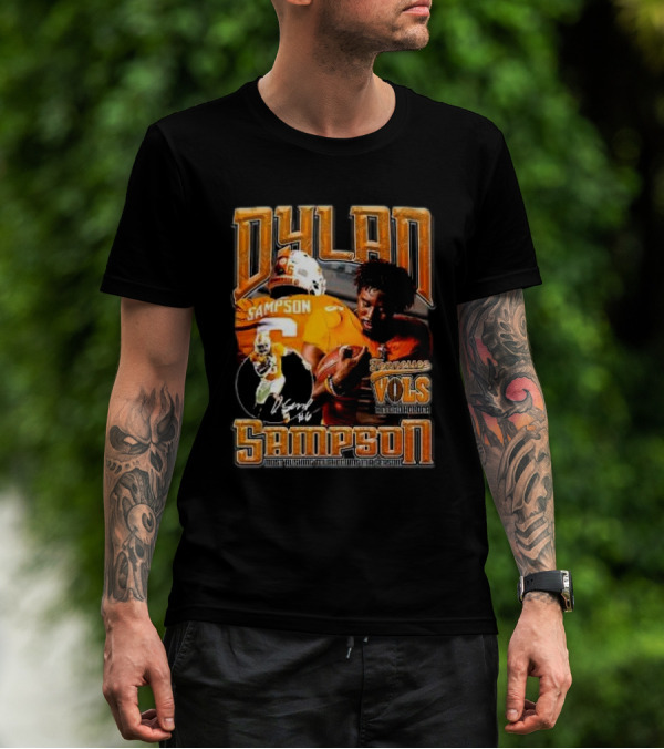 Dylan Sampson Vols Rushing Touchdown Breakout NIL T-Shirt
