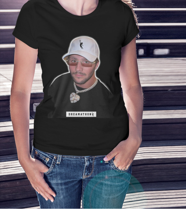 Josh Allen Dreamathon White Cap And Chain T-Shirt
