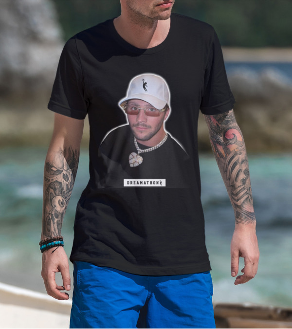 Josh Allen Dreamathon White Cap And Chain T-Shirt