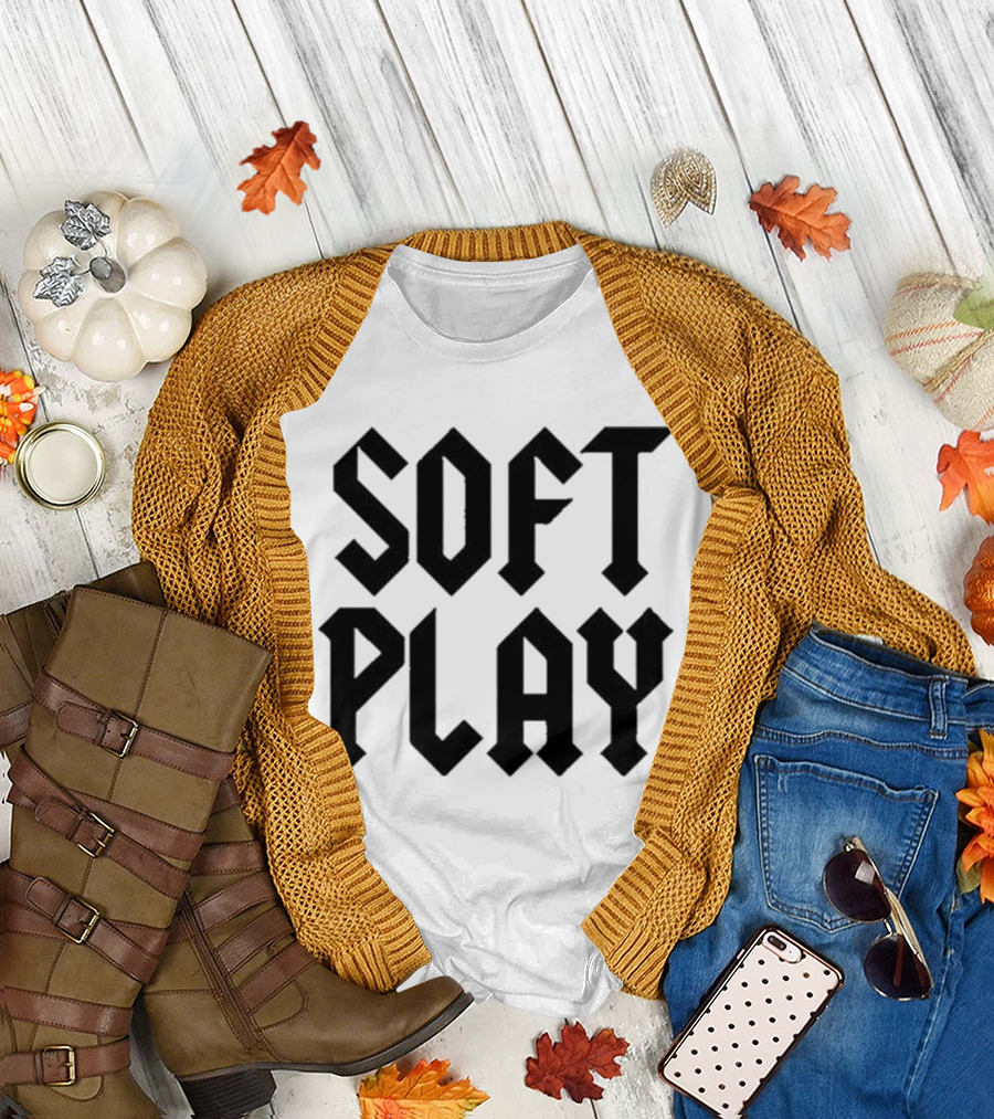 Soft Play Heavy Metal Font T-Shirt