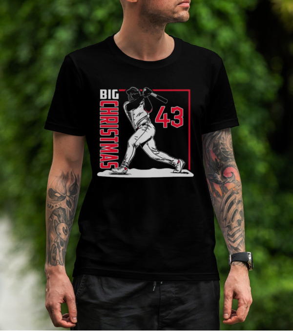 Big Christmas 43 Baseball Cleveland Guardians T-Shirt