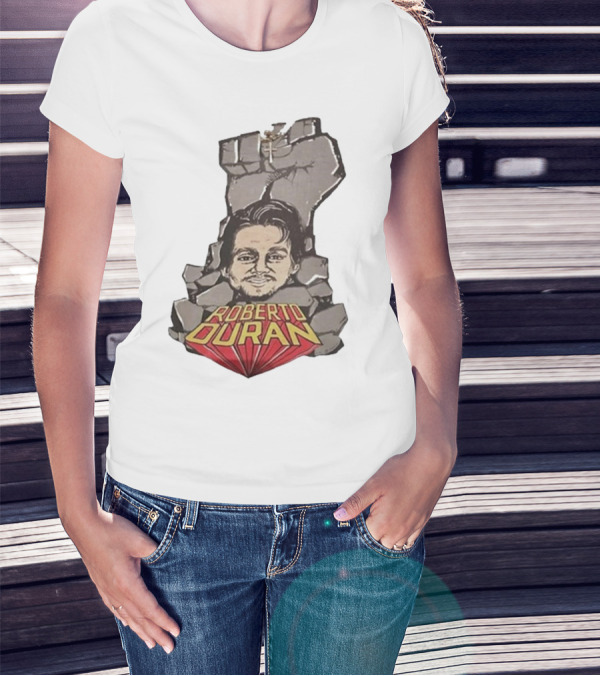Roberto Duran Vintage Boxing Fist Power T-Shirt