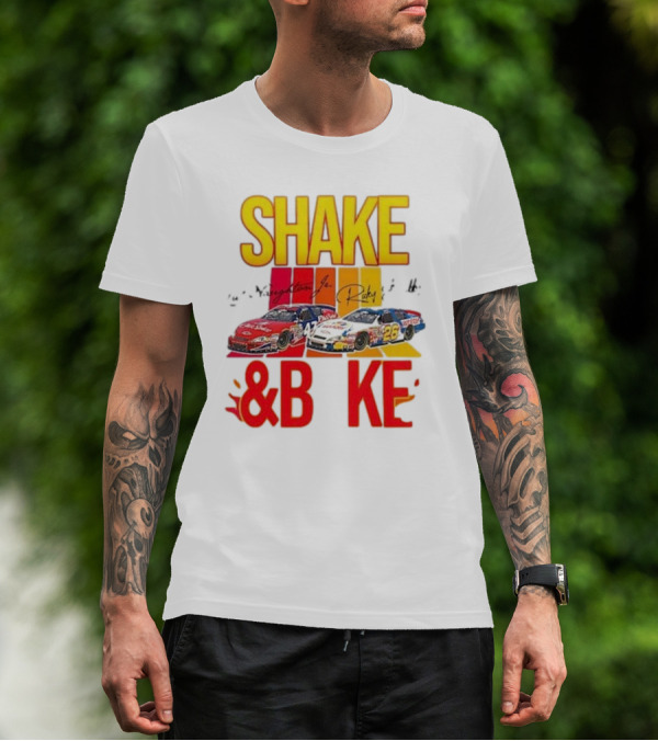 SHAKE And BAKE NASCAR Racing Talladega Nights Ricky Bobby T-Shirt