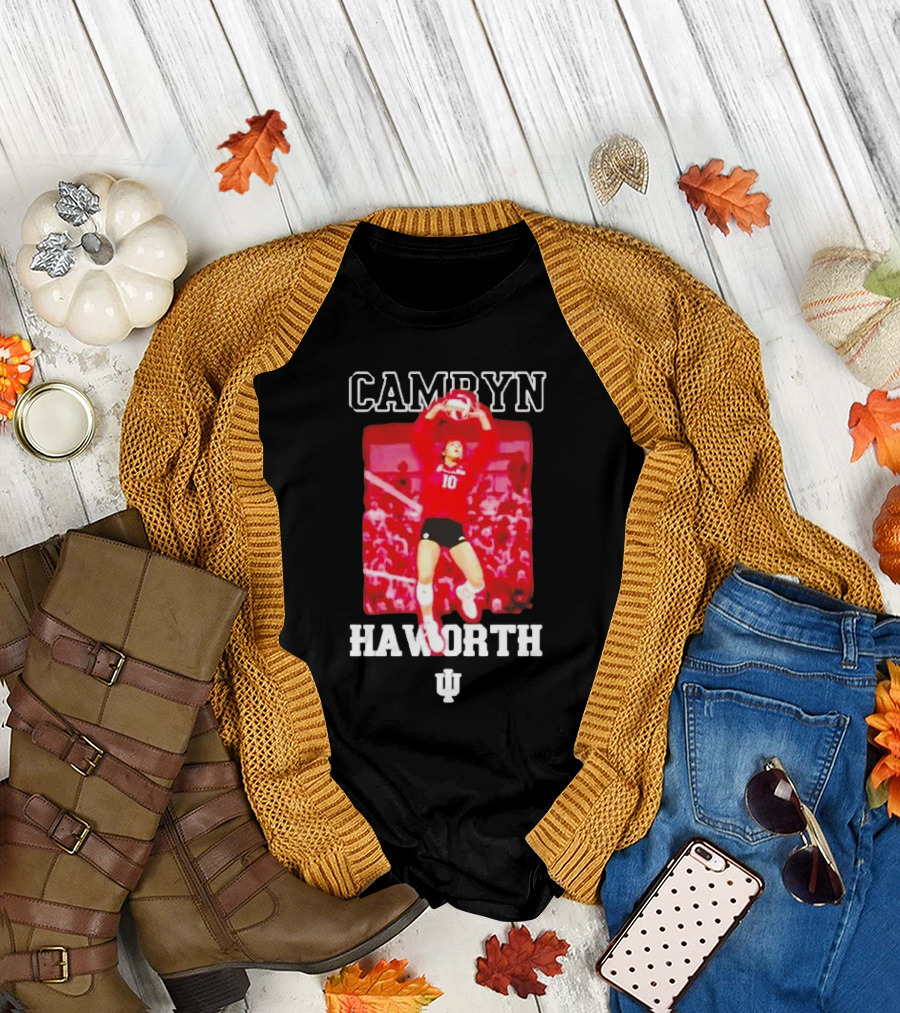 Camryn Haworth Indiana Hoosiers Volleyball IU T-Shirt