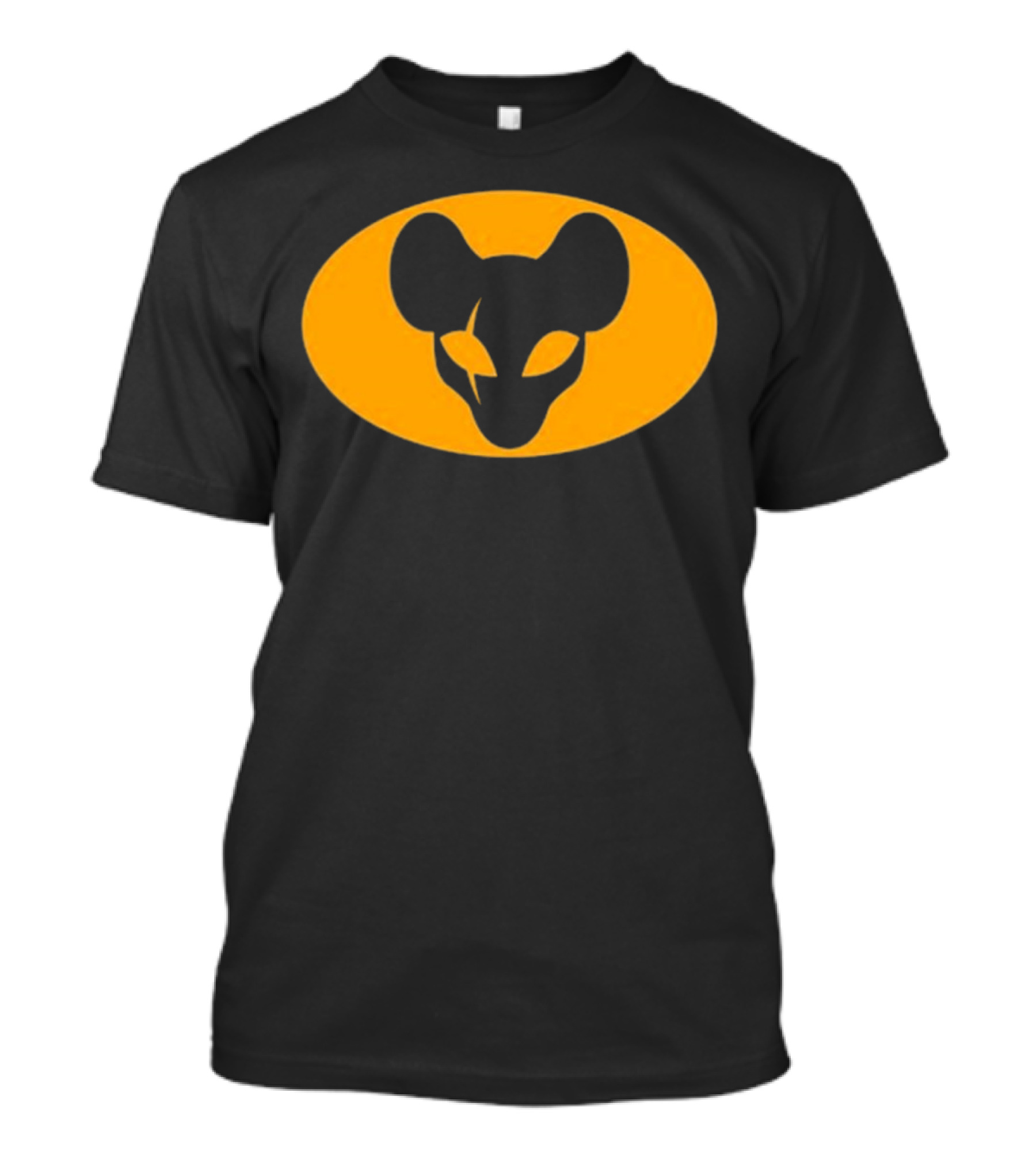 Mythical Sausage Ratman Bat-Inspired Emblem T-Shirt