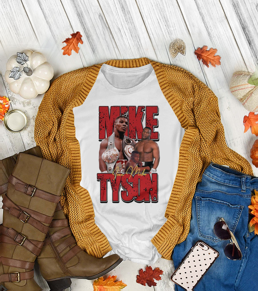 Mike Tyson Iron Mike Championship Boxing Legend T-Shirt