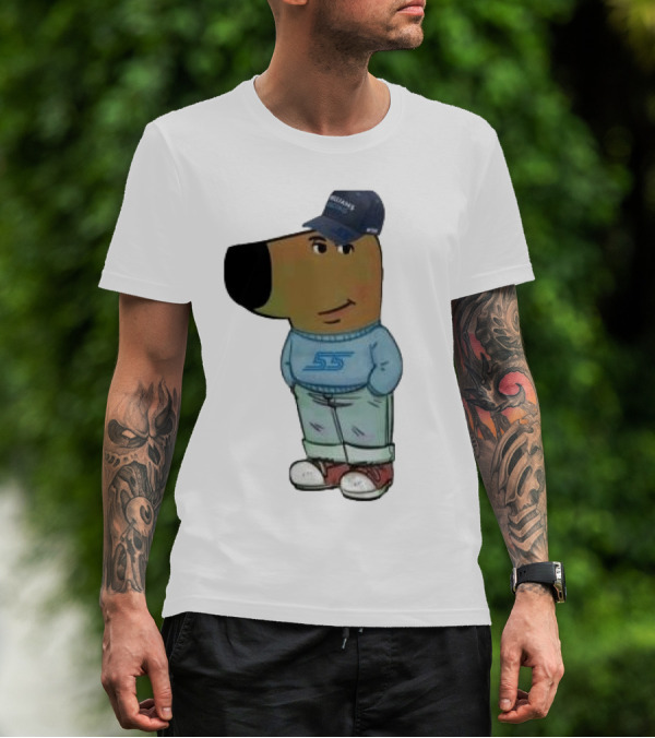 Williams Racing 55 Chill Guy Dog Hat T-Shirt