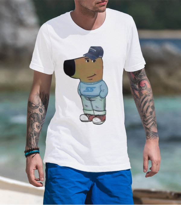 Williams Racing 55 Chill Guy Dog Hat T-Shirt
