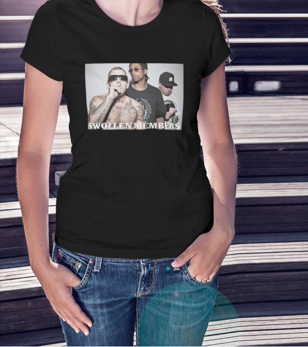 Subnoize Swollen Members Armed To The Teeth Group Image T-Shirt