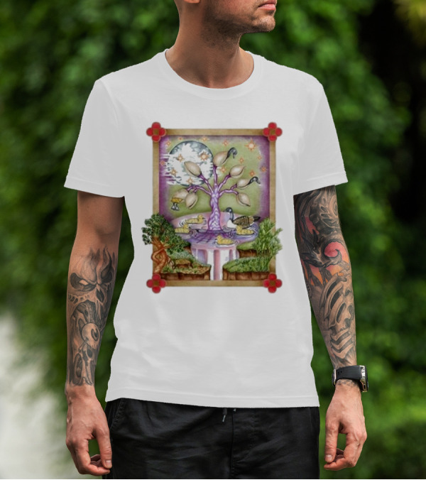 Crumbtheband Crumb Amama Enchanted Tree And Celestial Harmony T-Shirt