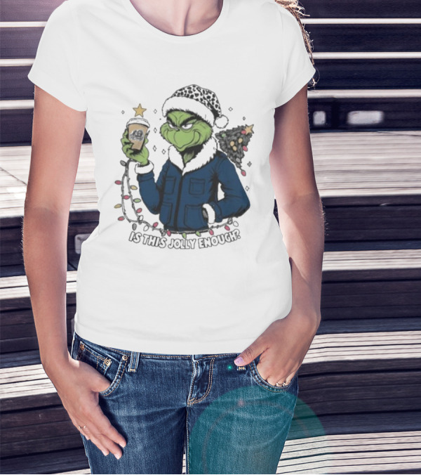 Old Dominion Monarchs Santa Grinch Christmas Is This Jolly Enough T-Shirt