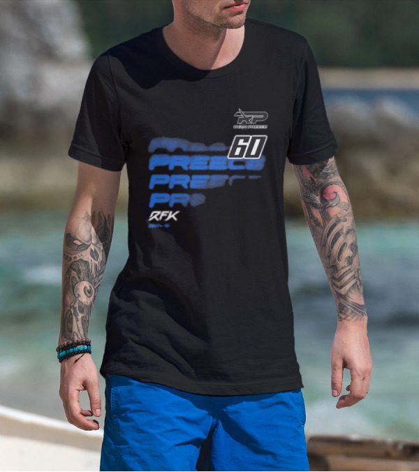 Ryan Preece RP 60 RFK Blue Men's Black T-Shirt