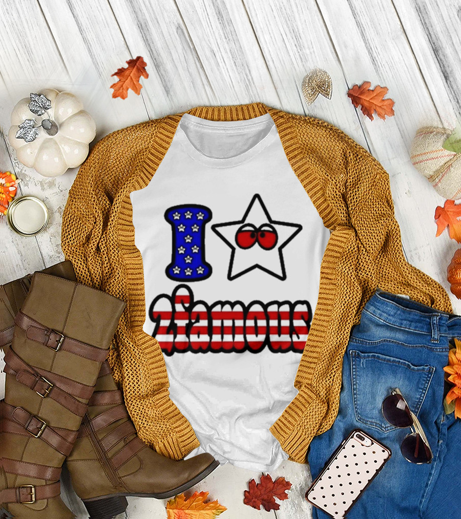 2Famous I Love Star USA 2Famous T-Shirt
