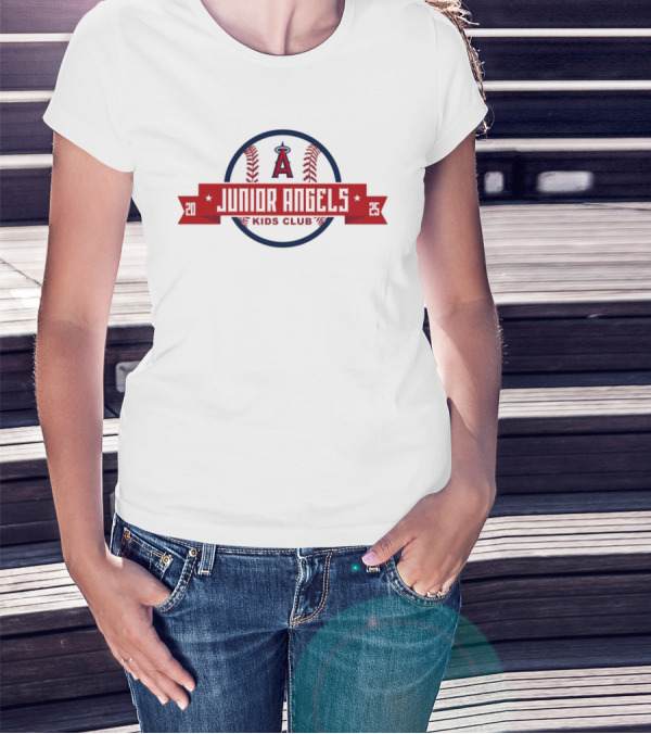 Los Angeles Angels Junior Angels Kids Club 2025 Baseball T-Shirt