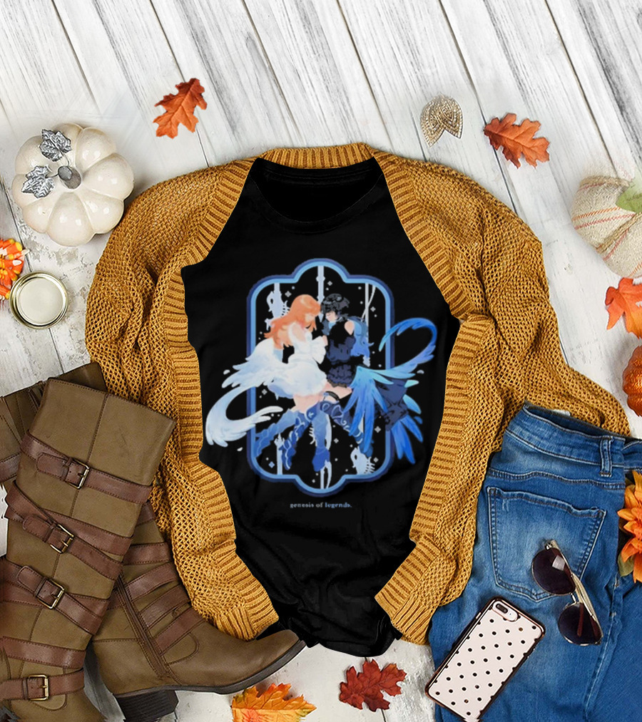 Genesis Of Legends Dual Characters Mythical Balance T-Shirt