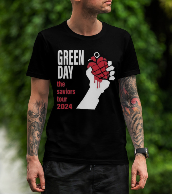 Green Day The Saviors Tour T-Shirt