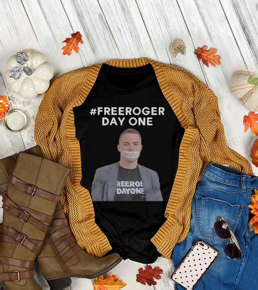 FreeRoger Day One Censored T-Shirt