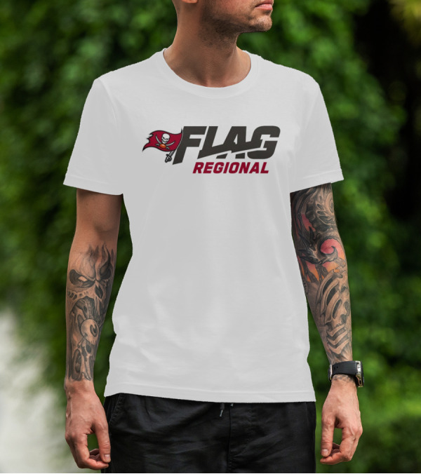 Tampa Bay Buccaneers Flag Regional Tournament NFL 2025 T-Shirt