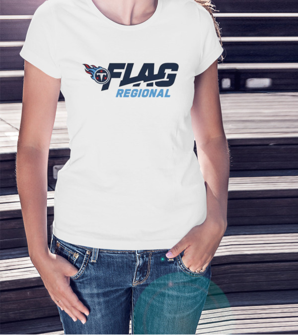 Tennessee Titans 2025 NFL Flag Regional T-Shirt