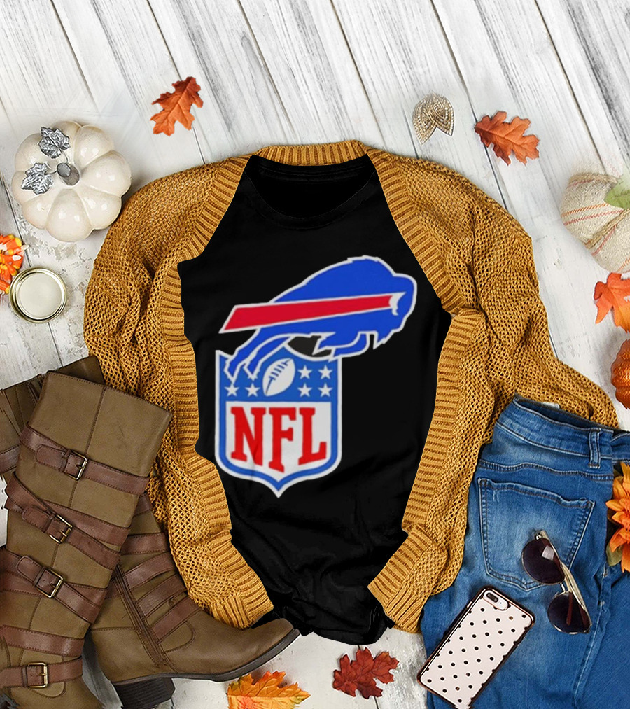 Buffalo Bills NFL Football Fusion Mark T-Shirt