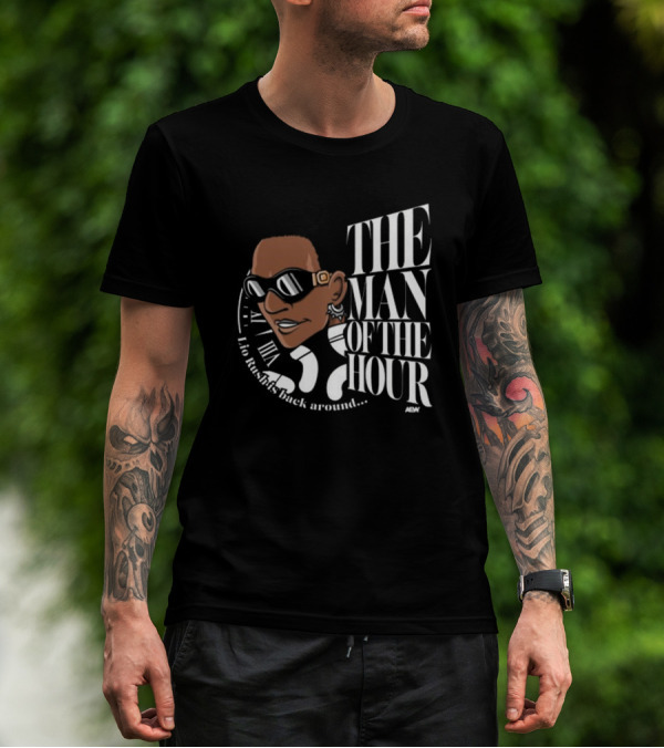 The Man Of The Hour Lio Rush's Back Around Aew T-Shirt